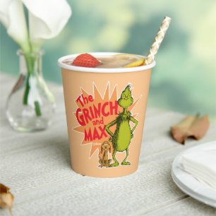 Grinch Grinch & Max Starburst Paper Cups