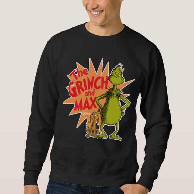 Grinch | Grinch & Max Starburst Sweatshirt (Front)