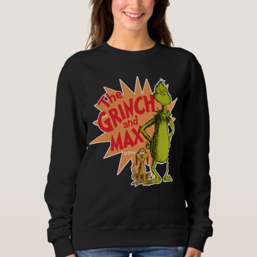 Grinch  Grinch  Max Starburst Sweatshirt