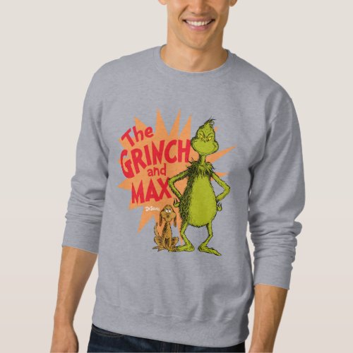 Grinch  Grinch  Max Starburst Sweatshirt