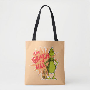 Grinch Grinch & Max Starburst Tote Bag