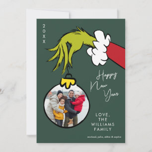 Grinch   Happy New Year - Holiday Photo