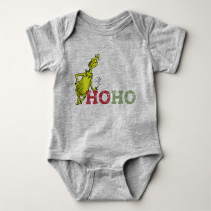 Grinch   Ho Ho Ho Baby Bodysuit
