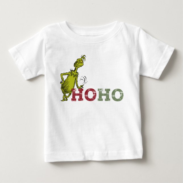Grinch | Ho Ho Ho Baby T-Shirt (Front)