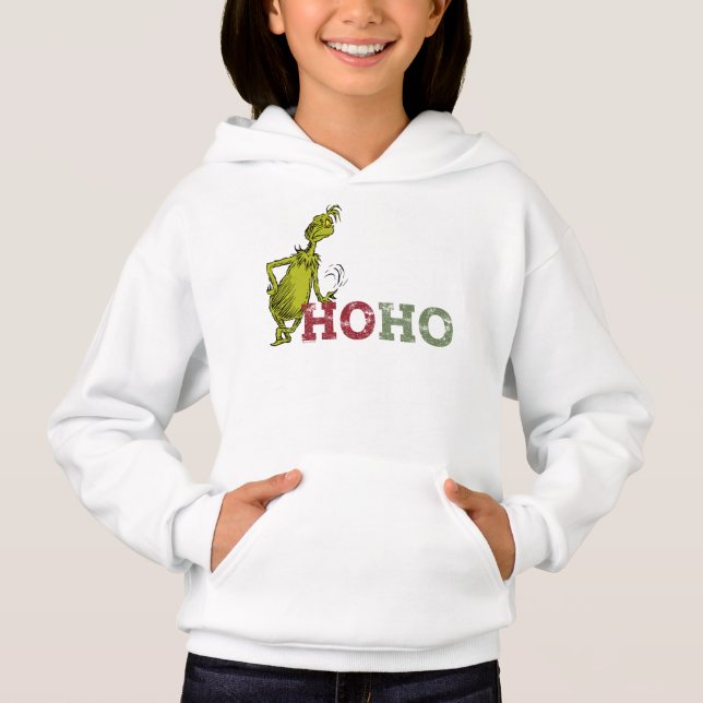 Grinch | Ho Ho Ho Hoodie (Front)