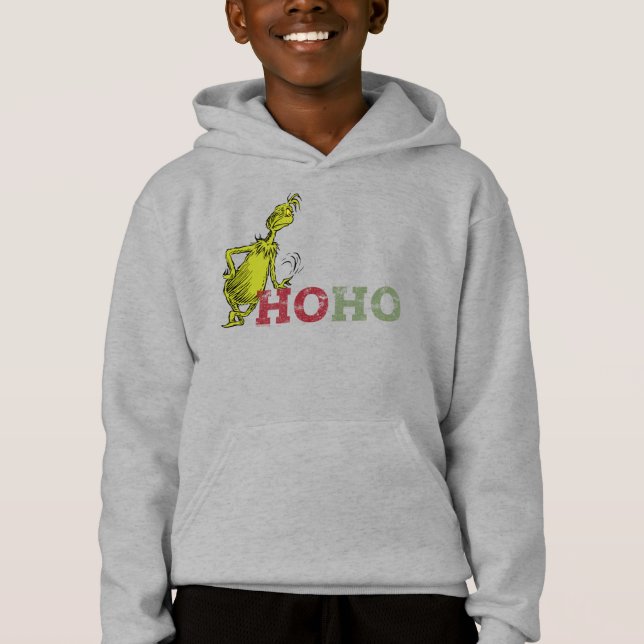 Grinch | Ho Ho Ho Hoodie (Front)