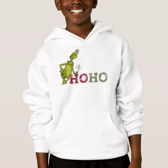 Grinch | Ho Ho Ho Hoodie (Front)