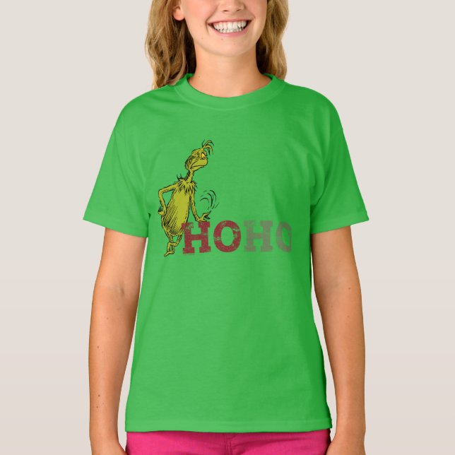 Grinch | Ho Ho Ho T-Shirt (Front)