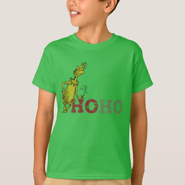 Grinch | Ho Ho Ho T-Shirt (Front)
