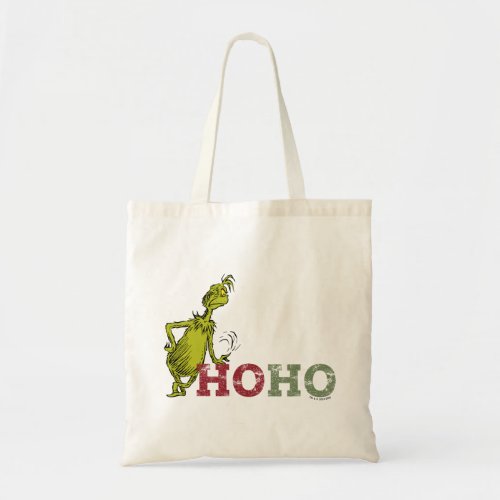 Grinch  Ho Ho Ho Tote Bag