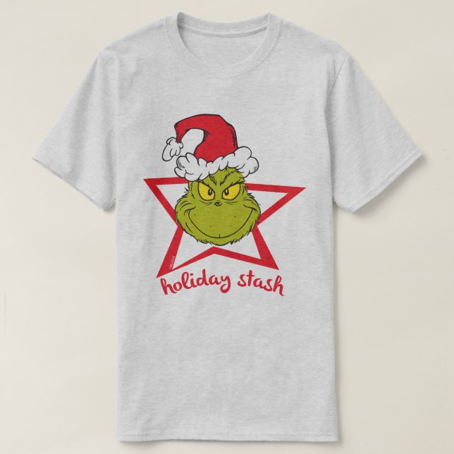 Grinch | Holiday Stash T-Shirt (Design Front)
