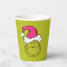Grinch in Pink Santa Hat