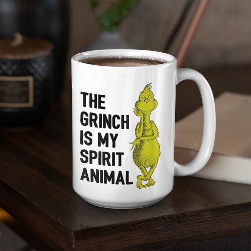 Grinch is my Spirit Animal Coffee Mug