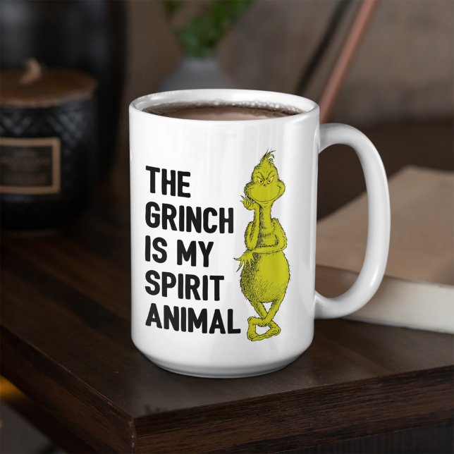 Grinch is my Spirit Animal Coffee Mug (Creator Uploaded)