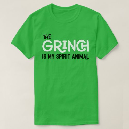 Grinch is my Spirit Animal T_Shirt Quote