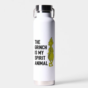Grinch is my Spirit Animal Water Bottle