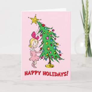 Grinch I've Been Cindy-Lou Who Good Holiday Card
