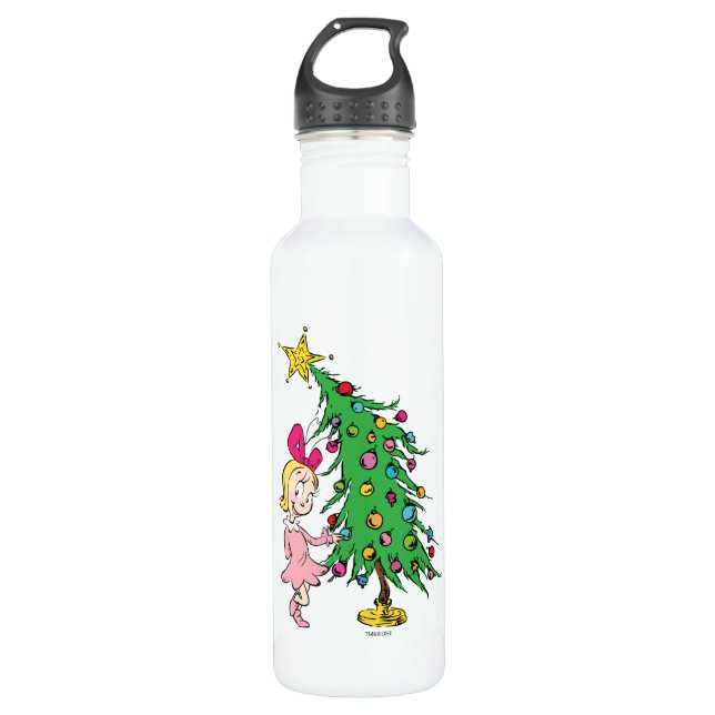 Grinch | I've Been Cindy-Lou Who Good Water Bottle (Front)