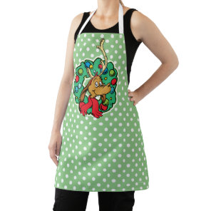 Grinch | Max Christmas Wreath Apron