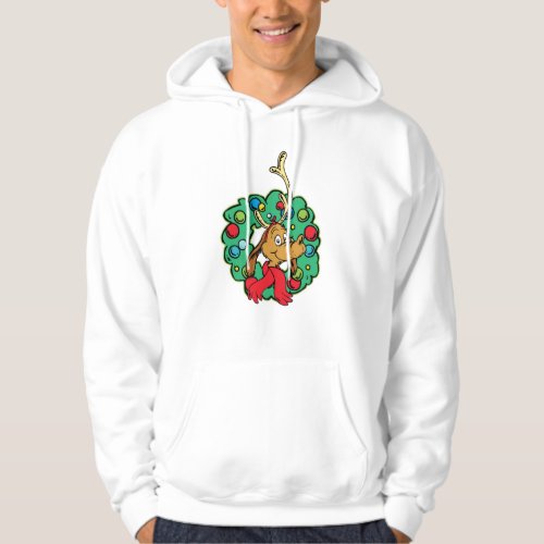 Grinch  Max Christmas Wreath Hoodie