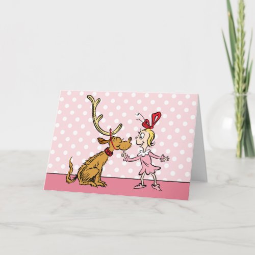 Grinch  Max  Cindy Lou Who Card