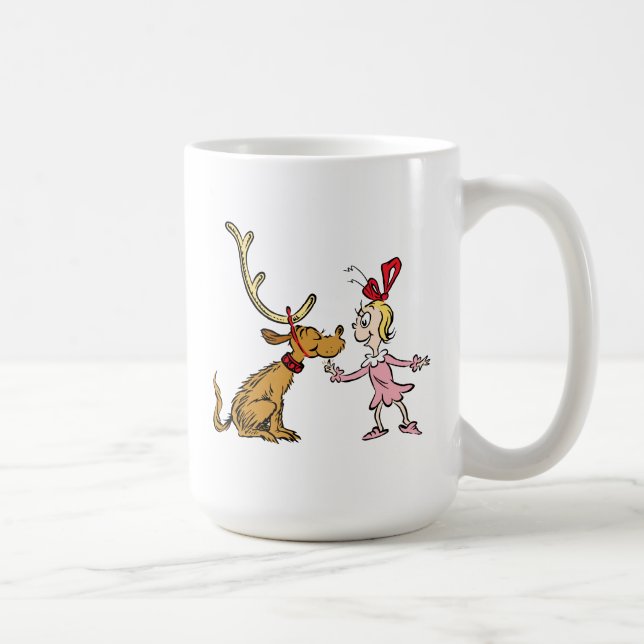 Grinch | Max & Cindy Lou Who Coffee Mug (Right)