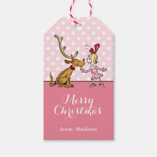 Grinch Max & Cindy Lou Who Gift Tags