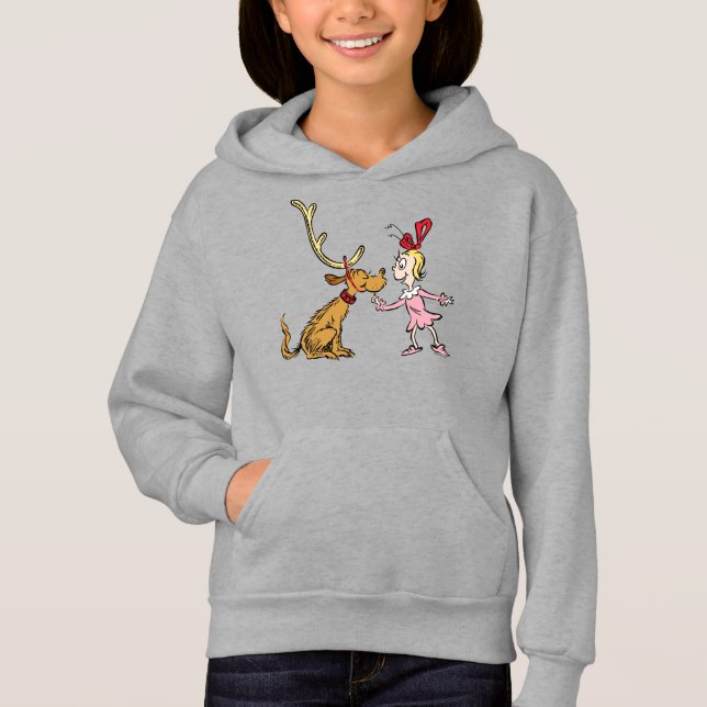 Grinch | Max & Cindy Lou Who Hoodie (Front)