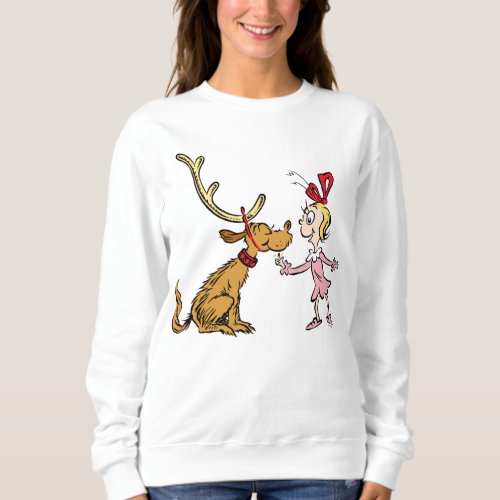 Grinch  Max  Cindy Lou Who Sweatshirt