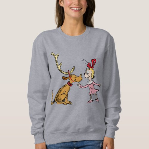 Grinch  Max  Cindy Lou Who Sweatshirt