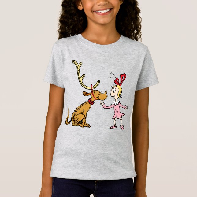 Grinch | Max & Cindy Lou Who T-Shirt (Front)