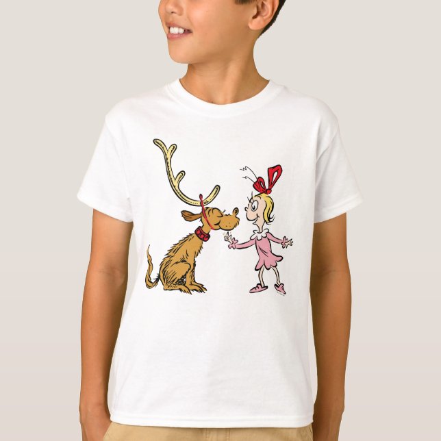 Grinch | Max & Cindy Lou Who T-Shirt (Front)