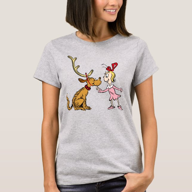 Grinch | Max & Cindy Lou Who T-Shirt (Front)
