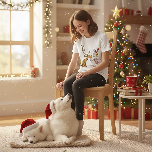 Grinch | Max & Cindy Lou Who T-Shirt (Creator Uploaded)