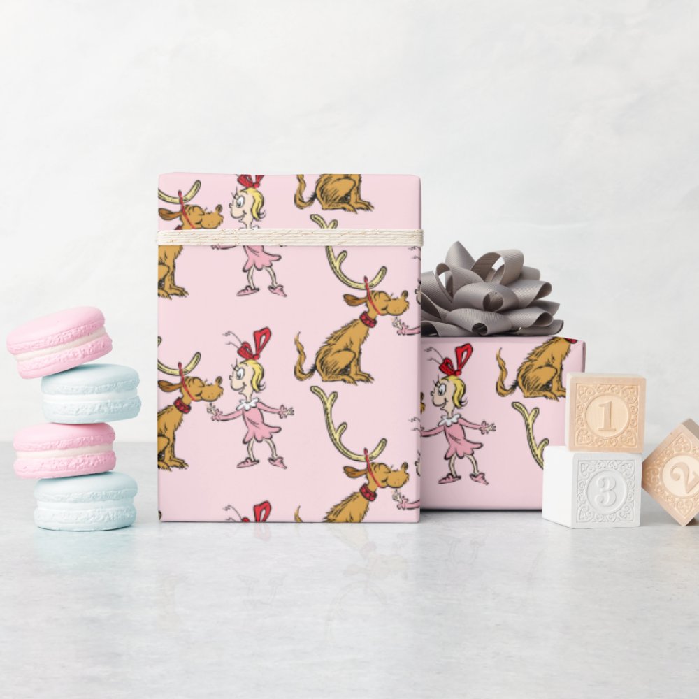 Disover Funny character | Max & Cindy Lou Who Wrapping Paper