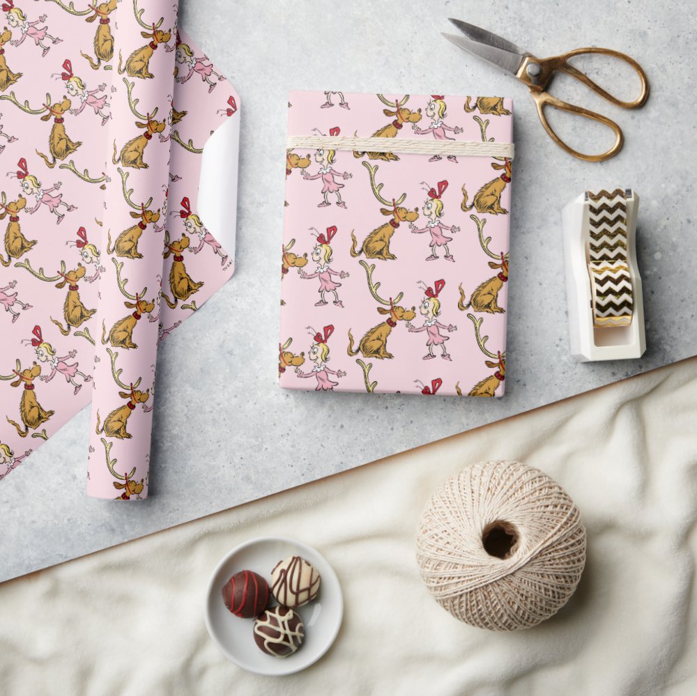 Disover Funny character | Max & Cindy Lou Who Wrapping Paper