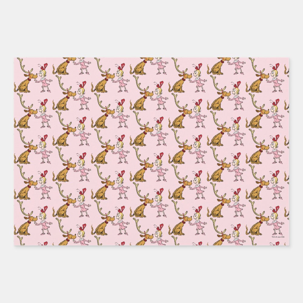 Disover Funny character | Max & Cindy Lou Who Wrapping Paper