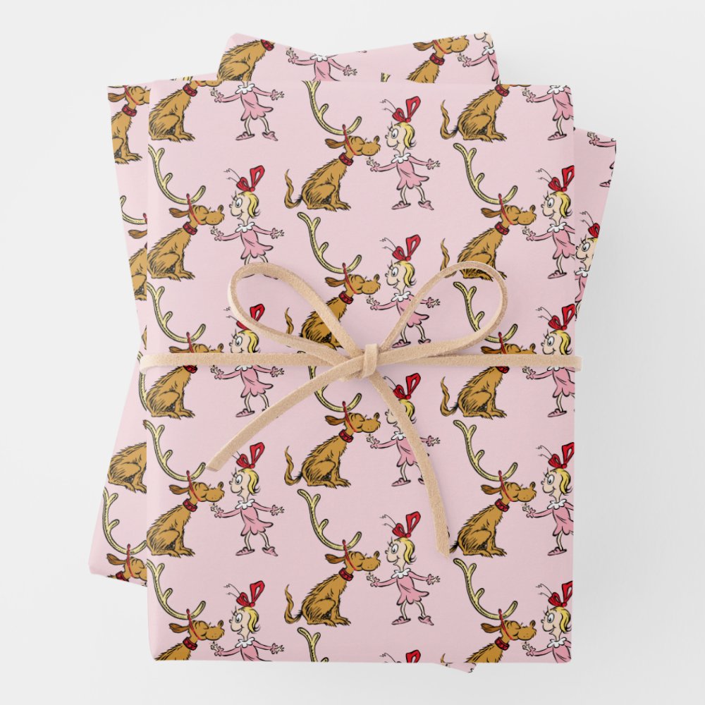 Disover Funny character | Max & Cindy Lou Who Wrapping Paper