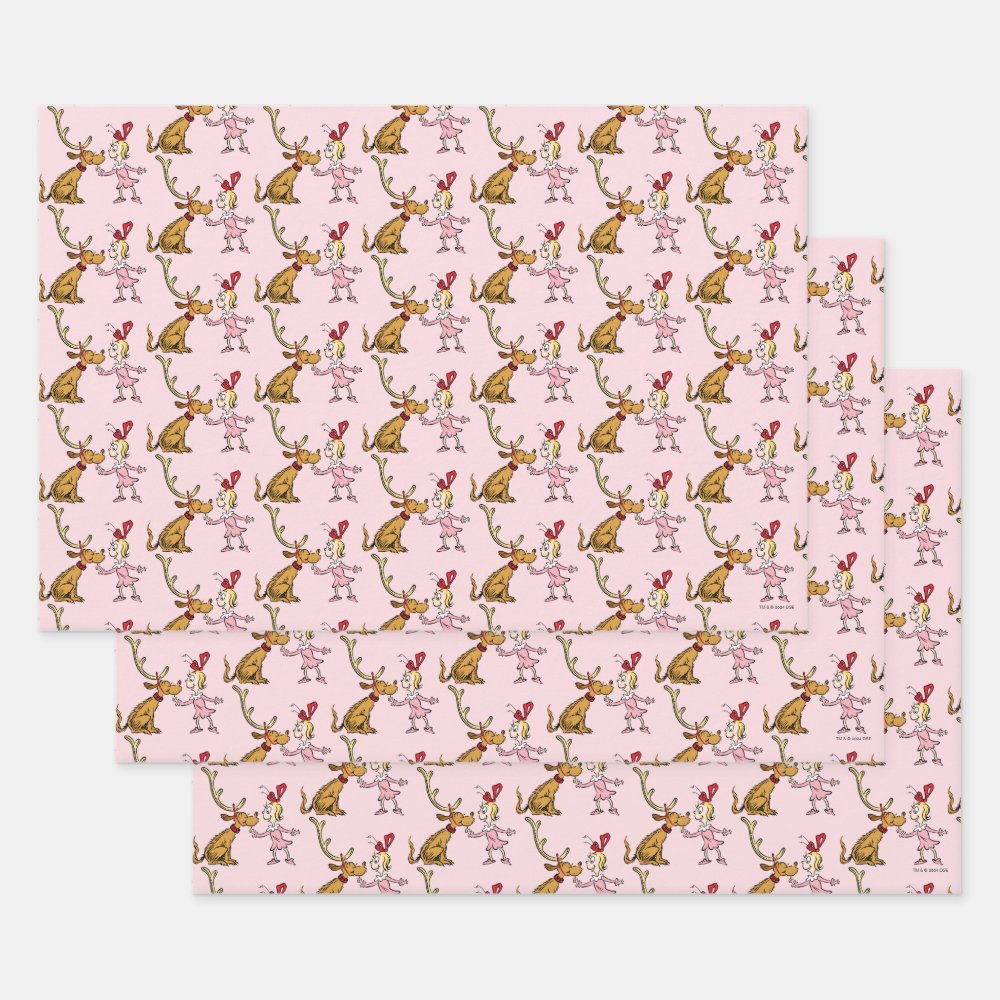 Disover Funny character | Max & Cindy Lou Who Wrapping Paper