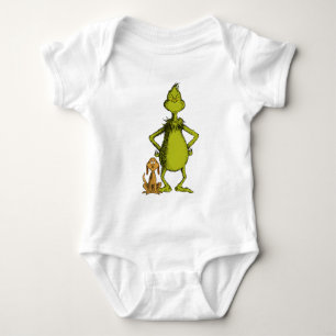 Grinch Max & Grinch Stance Baby Bodysuit