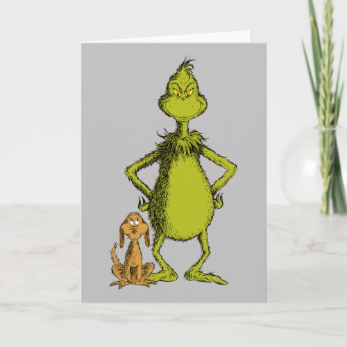 Grinch  Max  Grinch Stance Card