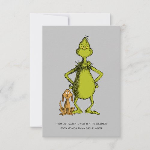 Grinch  Max  Grinch Stance Card