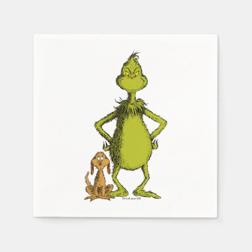 Grinch  Max  Grinch Stance Napkins