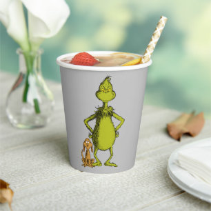 Grinch   Max & Grinch Stance Paper Cups