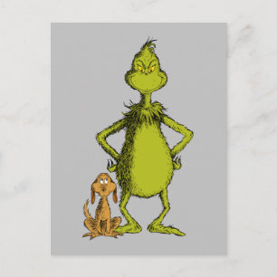 Grinch Max & Grinch Stance Postcard