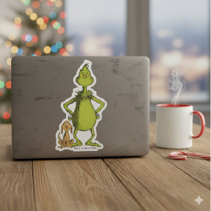 Grinch Max & Grinch Stance Sticker