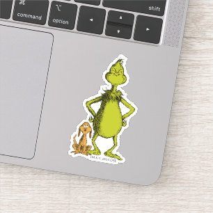 Grinch   Max & Grinch Stance Sticker