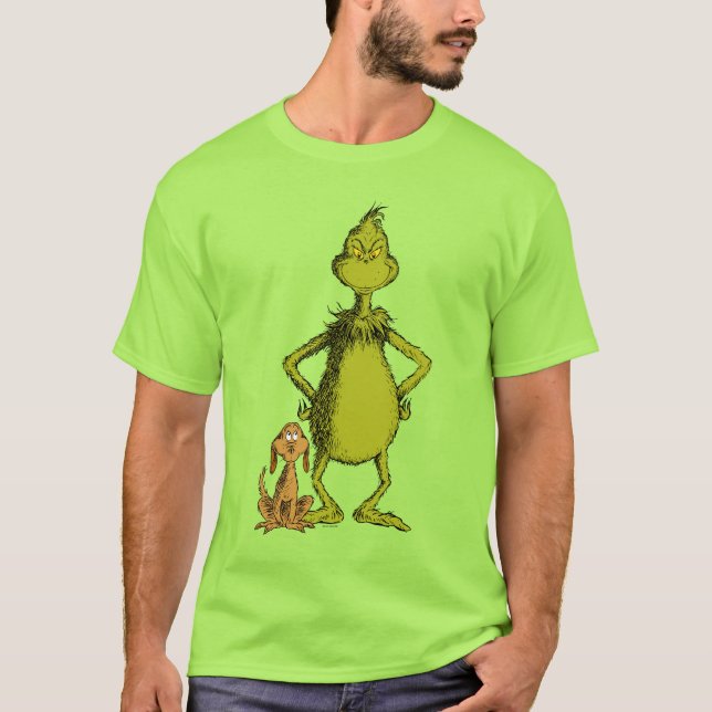 Grinch | Max & Grinch Stance T-Shirt (Front)