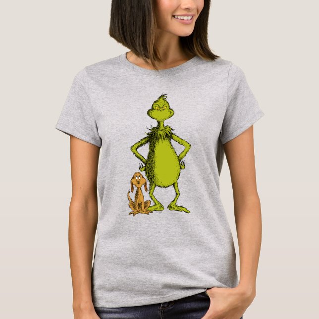 Grinch | Max & Grinch Stance T-Shirt (Front)