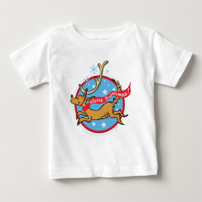 Grinch | Max Merry Grinchmas! Baby T-Shirt (Front)